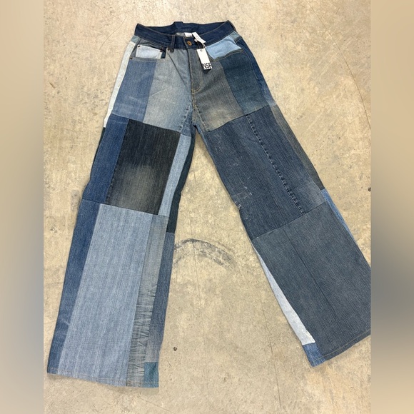 Patchwork Blue‎ Jeans